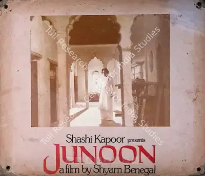 Govind Nihalani (Cinematographer), Junoon, 1979, Photographic Still Mounted on Lobby Card