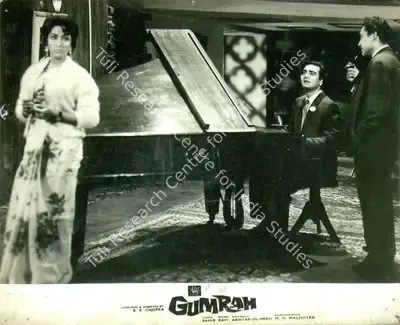 B.R. Chopra (Producer), Gumrah, 1963, Lobby Card