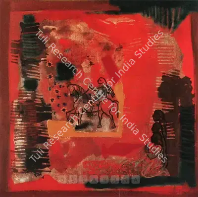 Rekha Rao (Artist), Tapestry I, 2001, Painting