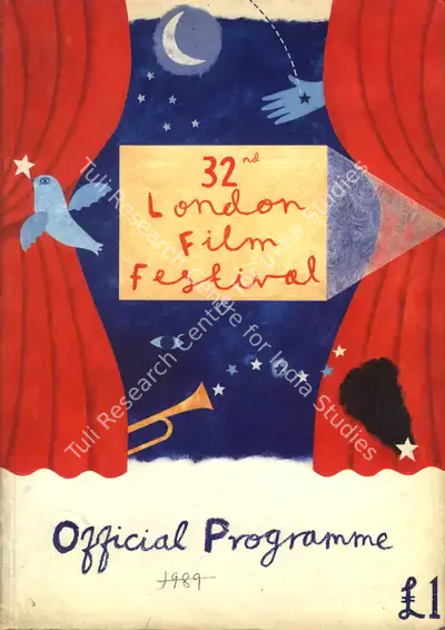 Sarah Gittins (Director's Assistants), London Film Festival, 1988, International Film Festival Catalogue