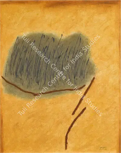 Rajendra Dhawan (Artist), Untitled, 1973, Painting
