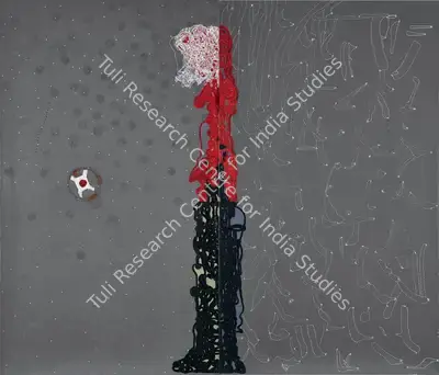 Das, Amitava (Artist). Untitled, 2008 | Painting, AG.Onl/12.12.23, 2023 · Asta Guru