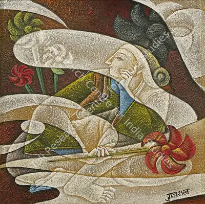 Satish Gujral (Artist), Untitled, 2001, Painting