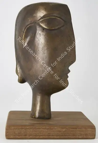 S. Roy Chowdhury (Artist), Head, 1994, Sculpture