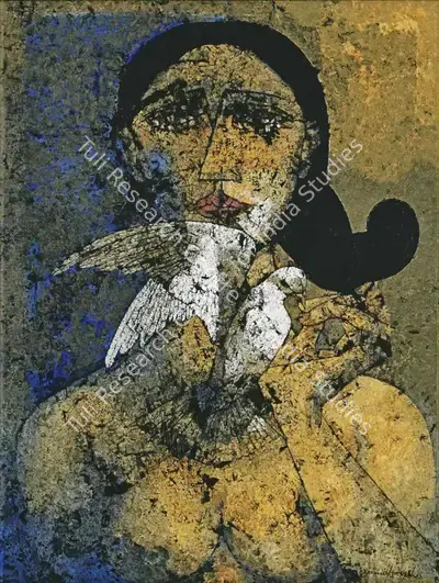 Jamil Naqsh (Artist), Untitled, Painting