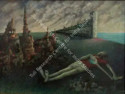 Hemanta Misra (Artist), Untitled, 1969, Painting