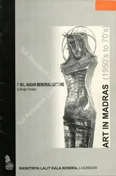 Shivaji Panikkar (Author), Art in Madras, 2002, Authored Book