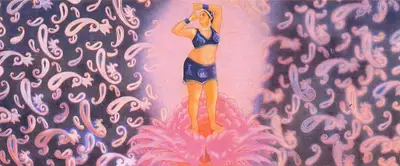 Nataraj Sharma (Artist), Postcard From Madurai, 1999, Painting
