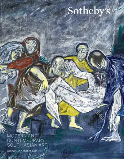 Sotheby's (Auction House), Modern and Contemporary South Asian Art, 2016, Auction Catalogue