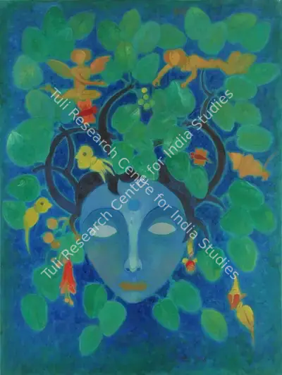 Jai Zharotia (Artist), Prakriti, 1996, Painting