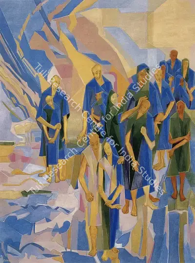 Sabavala, Jehangir (Artist). Yatra. Oil on Canvas, 2001 | The Crucible of Painting | Painting | FineArts | 00182436