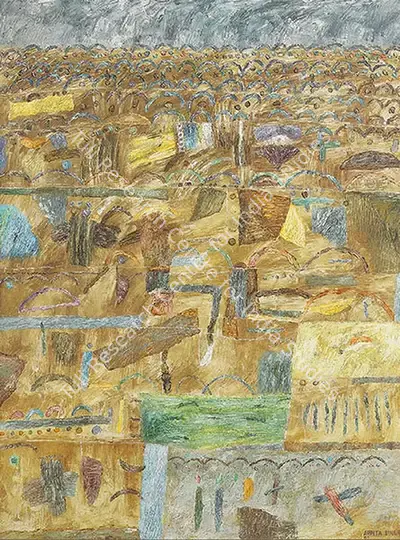 Arpita Singh (Artist), Untitled, 1982, Painting