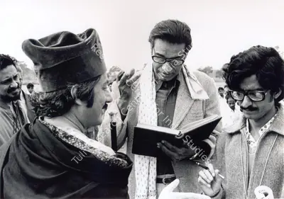Nemai Ghosh (Still Photographer), Shatranj Ke Khilari, 1977, Working Still
