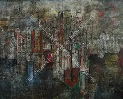 S.K. Bakre (Artist), Untitled, 1964, Painting