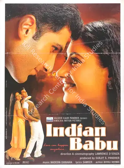 Surjit S. Pandher (Producer), Indian Babu, 2003, Full Sheet Poster