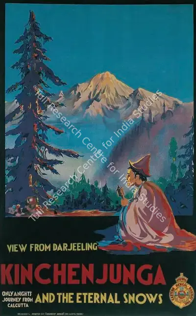 Kinchenjunga, Travel Publicity Related Art & Poster