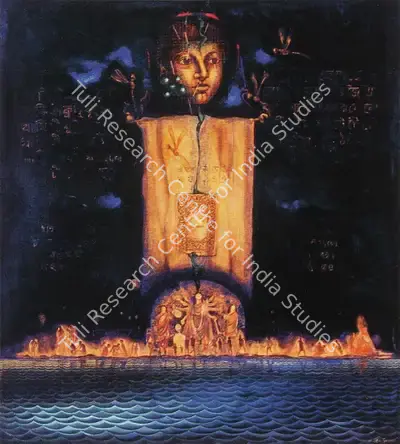 Aditya Basak (Artist), Untitled, Painting