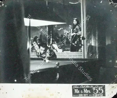 V.K. Murthy (Cinematographer), Mr And Mrs 55, 1955, Lobby Card