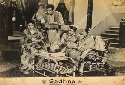 M.N. Malhotra (Cinematographer), Sadhna, 1958, Lobby Card