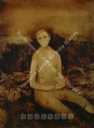 Anjolie Ela Menon (Artist), Untitled, 1975, Painting