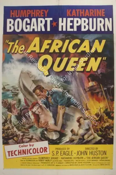 John Huston (Director), The African Queen, 1951, Poster