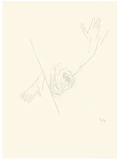 Tyeb Mehta (Artist), Untitled, 1982, Drawing
