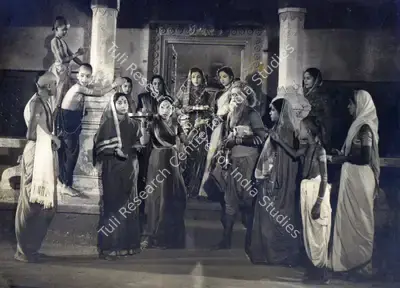 Dhirubhai Desai (Producer), Shuk Rambha, 1953, Photographic Still