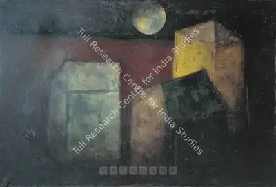 Dashrath Patel (Artist), Untitled, 1959, Painting