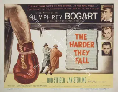 Mark Robson (Director), The Harder They Fall, 1956, Lobby Card