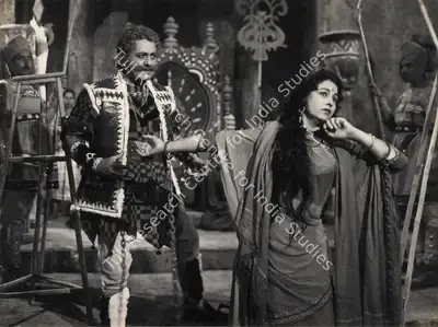 Dhirubhai Desai (Director), Jai Bhavani, 1961, Photographic Still