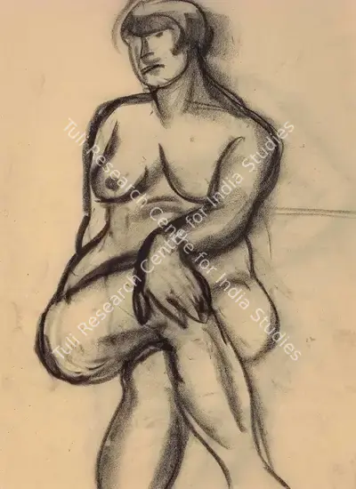 Amrita Sher-Gil (Artist), Untitled, 1930, Painting