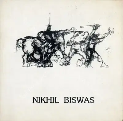Nikhil Biswas (Artist), Nikhil, 1994, Solo Exhibition Invitation
