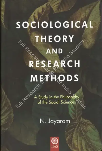 N. Jayaram (Author), Sociological Theory and Research Methods, 2023, Authored Book