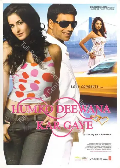 Raj Kanwar (Producer), Humko Deewana Kar Gaye, 2006, Full Sheet Poster
