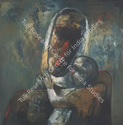 Buwa Shete (Artist), Untitled, 1987, Painting
