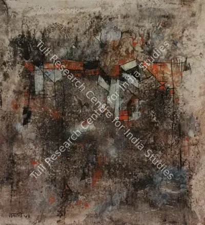 V.S. Gaitonde (Artist), Untitled, 1953, Painting