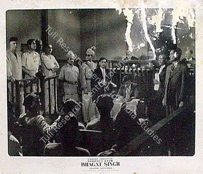 Jagdish Gautam (Director), Shaheed E Azam Bhagat Singh, 1954, Lobby Card