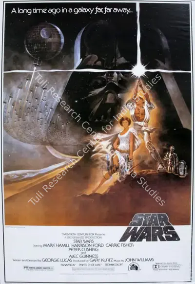 Gary Kurtz (Producer), Star Wars: A New Hope, 1977, Poster
