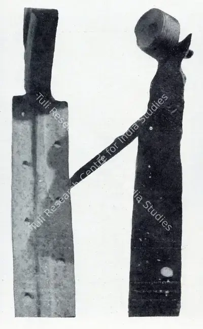 S.L. Parasher (Artist), Two Figures, Sculpture