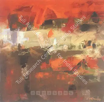 K.M. Adimoolam (Artist), Untitled, 2004, Painting