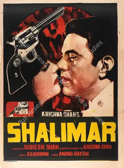 Suresh Shah (Producer), Shalimar, 1978, Full Sheet Poster