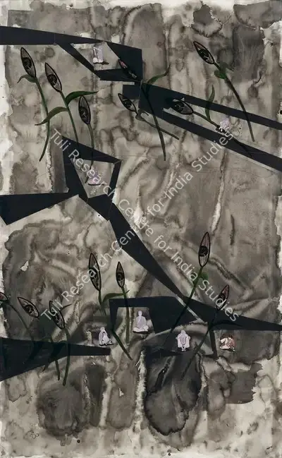 Hema Upadhyay (Artist), Mum - My, 2007, Painting