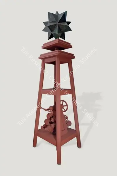 Nataraj Sharma (Artist), Alternate Shape for the Earth (Star), 2007, Sculpture