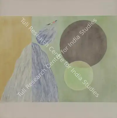 J. Swaminathan (Artist), Untitled, 1975, Painting