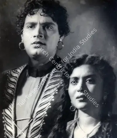 A.J. Dosani (Producer), Teen Sardar, 1955, Photographic Still
