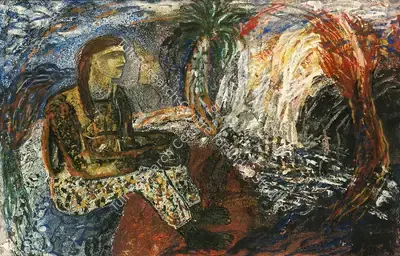 Jayashree Chakravarty (Artist), Untitled, 1988, Painting