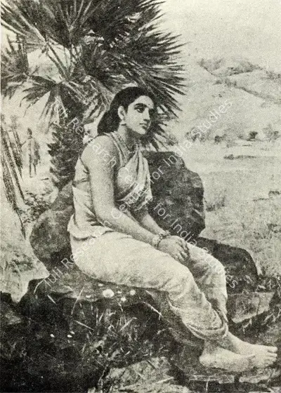 Raja Ravi Varma (Artist), Shakuntala, 1898, Painting
