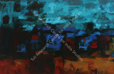 K.M. Adimoolam (Artist), Untitled, 2006, Painting
