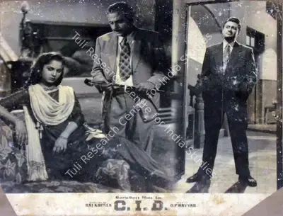V.K. Murthy (Cinematographer), C I D, 1956, Lobby Card