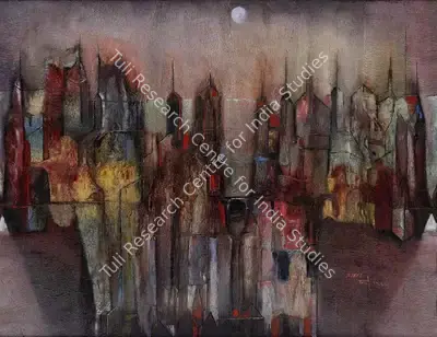S.K. Bakre (Artist), Untitled, 1966, Painting